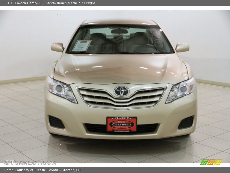 Sandy Beach Metallic / Bisque 2010 Toyota Camry LE