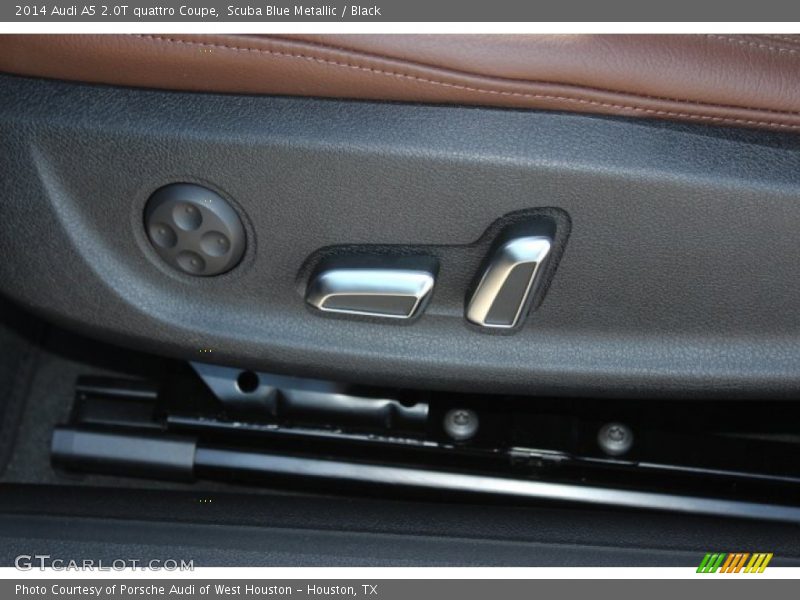 Scuba Blue Metallic / Black 2014 Audi A5 2.0T quattro Coupe