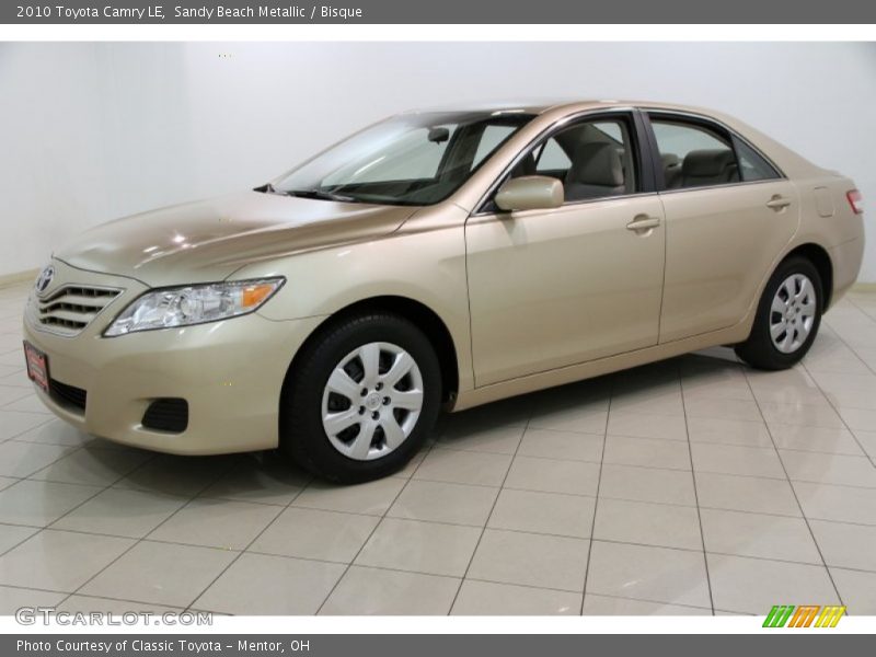 Sandy Beach Metallic / Bisque 2010 Toyota Camry LE
