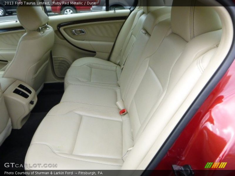 Ruby Red Metallic / Dune 2013 Ford Taurus Limited
