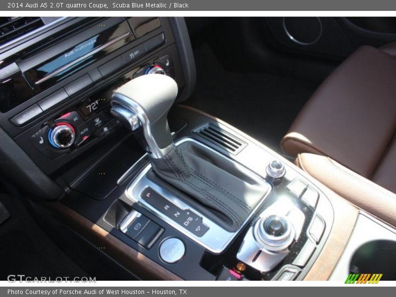 Scuba Blue Metallic / Black 2014 Audi A5 2.0T quattro Coupe