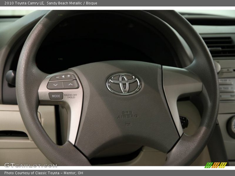 Sandy Beach Metallic / Bisque 2010 Toyota Camry LE