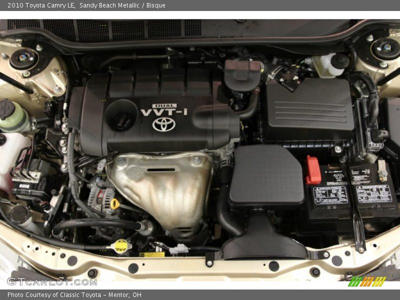 Sandy Beach Metallic / Bisque 2010 Toyota Camry LE