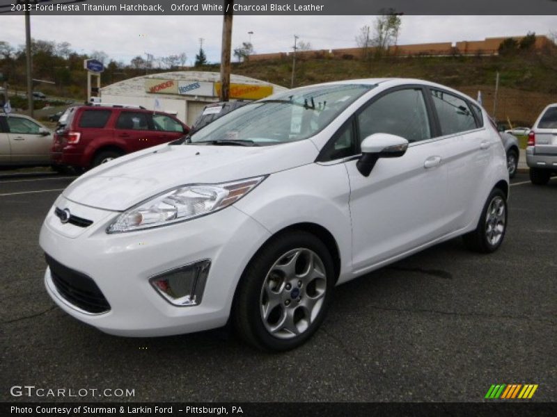 Front 3/4 View of 2013 Fiesta Titanium Hatchback