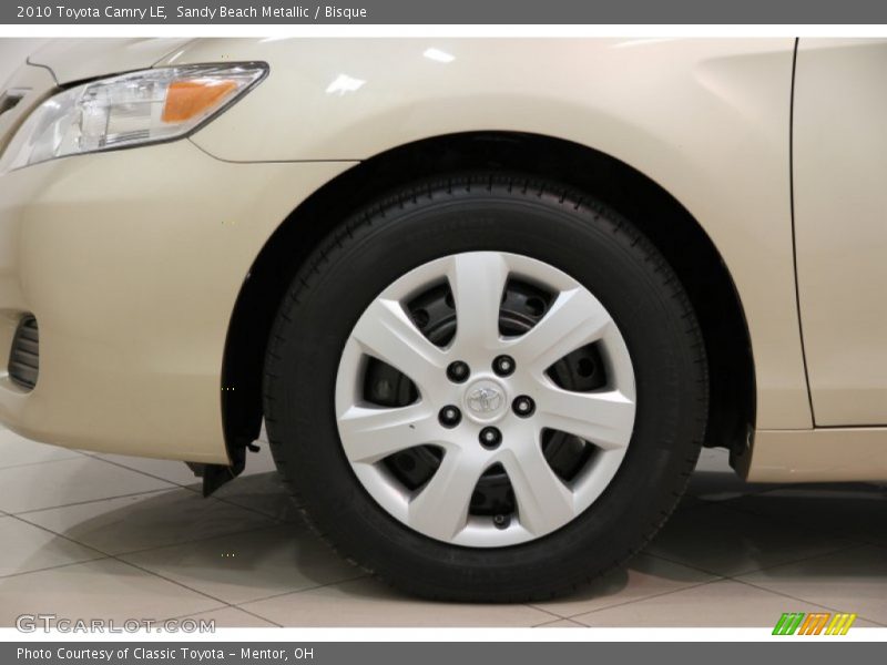 Sandy Beach Metallic / Bisque 2010 Toyota Camry LE