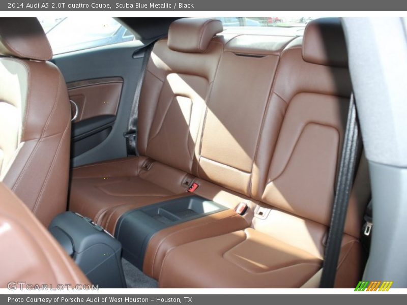 Scuba Blue Metallic / Black 2014 Audi A5 2.0T quattro Coupe