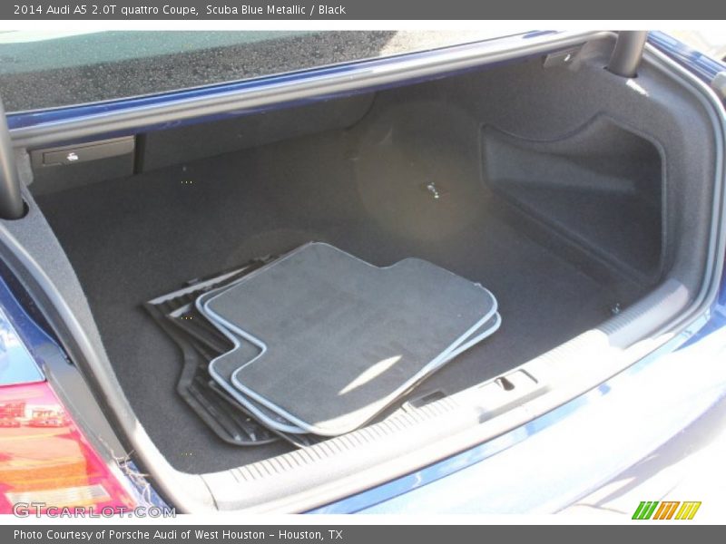 Scuba Blue Metallic / Black 2014 Audi A5 2.0T quattro Coupe