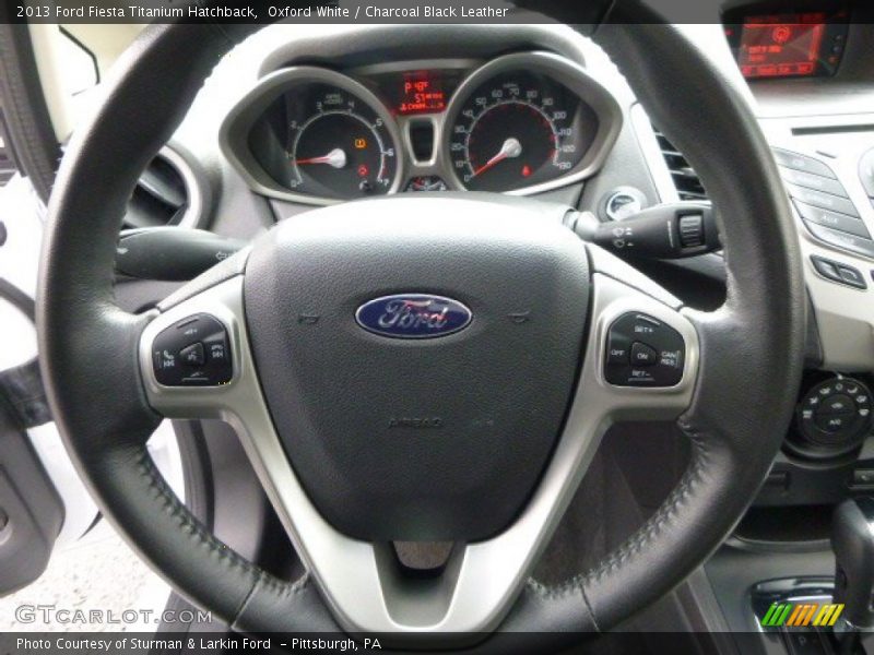  2013 Fiesta Titanium Hatchback Steering Wheel