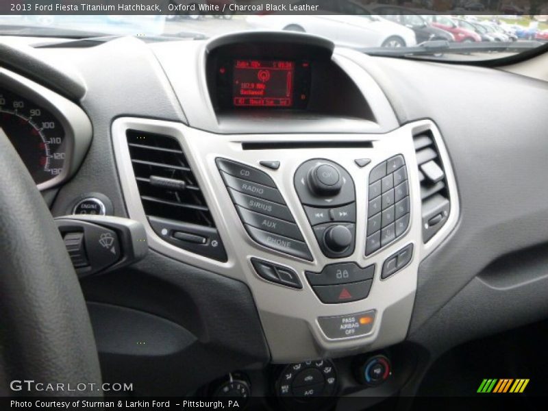 Controls of 2013 Fiesta Titanium Hatchback