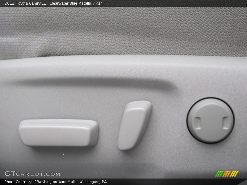 Clearwater Blue Metallic / Ash 2012 Toyota Camry LE