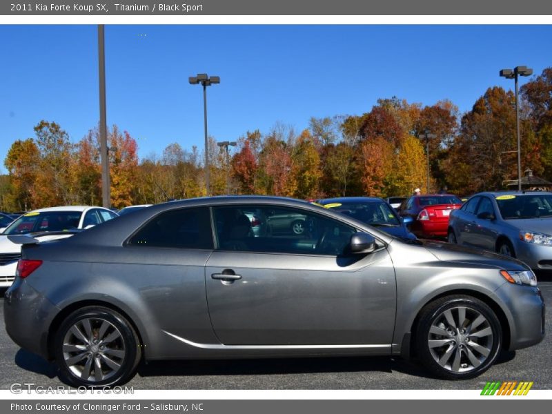 Titanium / Black Sport 2011 Kia Forte Koup SX