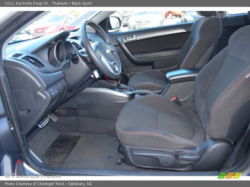 Titanium / Black Sport 2011 Kia Forte Koup SX
