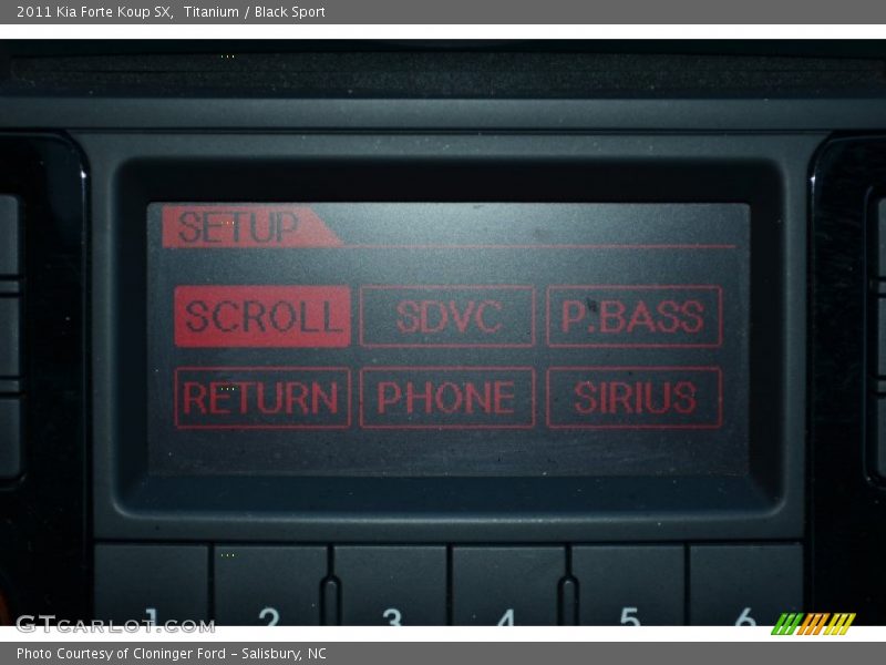 Titanium / Black Sport 2011 Kia Forte Koup SX