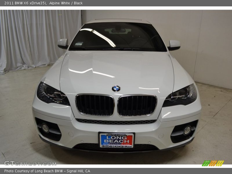 Alpine White / Black 2011 BMW X6 xDrive35i