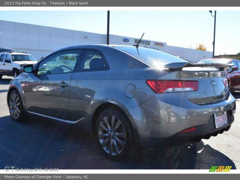 Titanium / Black Sport 2011 Kia Forte Koup SX
