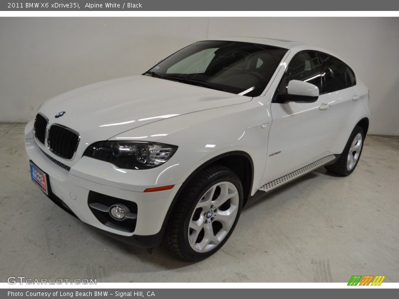 Alpine White / Black 2011 BMW X6 xDrive35i