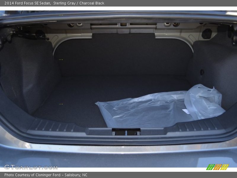 Sterling Gray / Charcoal Black 2014 Ford Focus SE Sedan