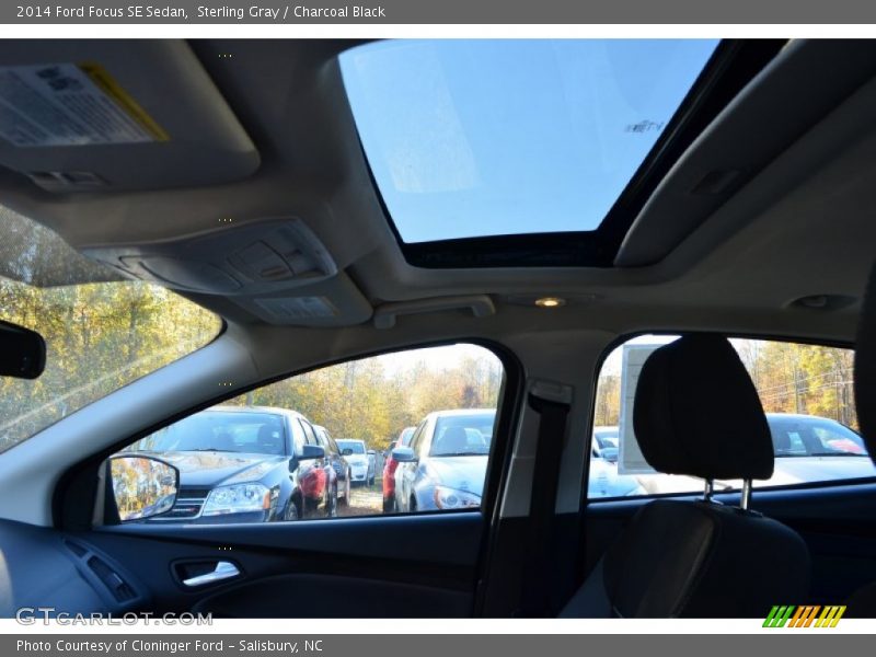 Sterling Gray / Charcoal Black 2014 Ford Focus SE Sedan