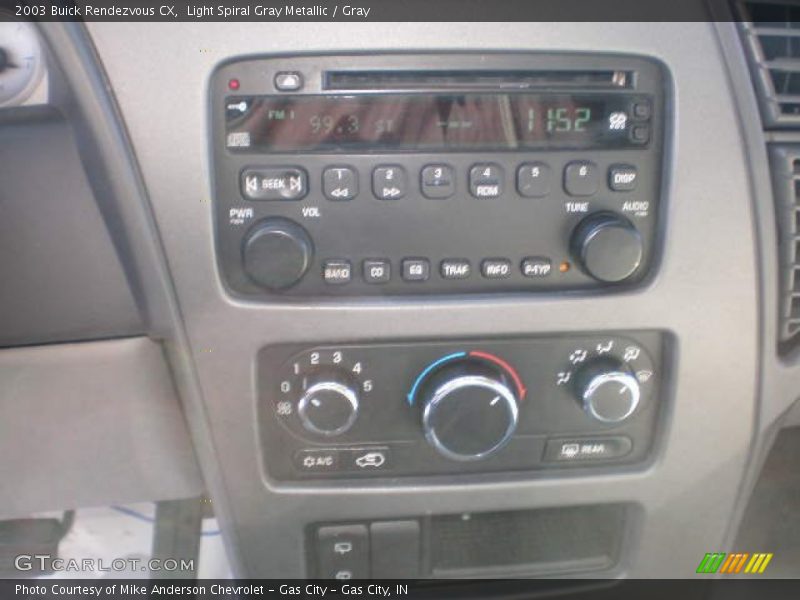 Light Spiral Gray Metallic / Gray 2003 Buick Rendezvous CX
