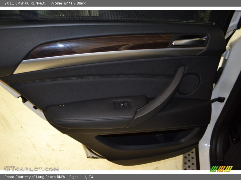Alpine White / Black 2011 BMW X6 xDrive35i