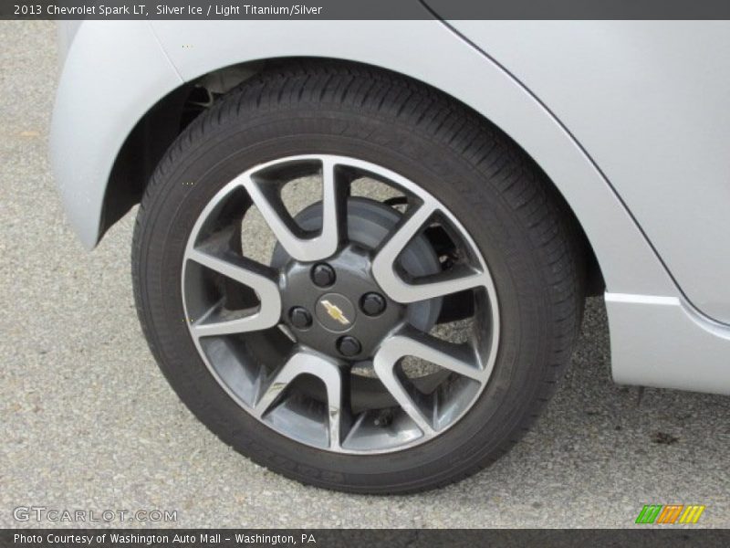 Silver Ice / Light Titanium/Silver 2013 Chevrolet Spark LT