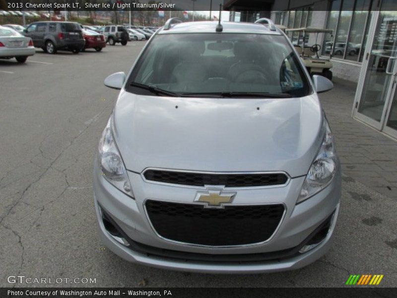 Silver Ice / Light Titanium/Silver 2013 Chevrolet Spark LT