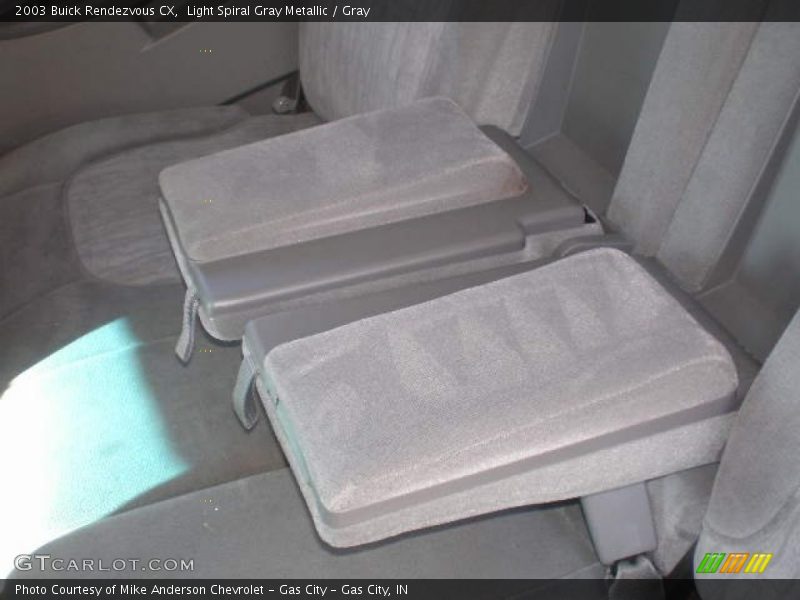 Light Spiral Gray Metallic / Gray 2003 Buick Rendezvous CX