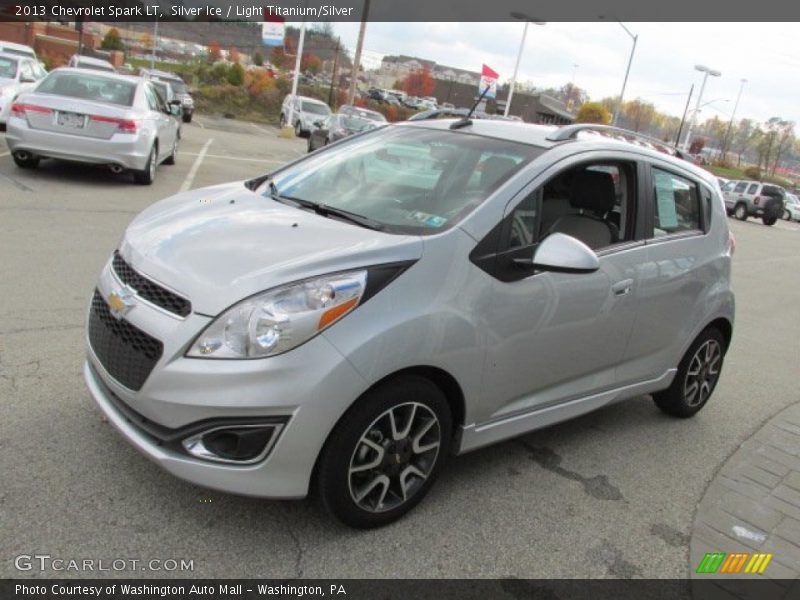 Silver Ice / Light Titanium/Silver 2013 Chevrolet Spark LT