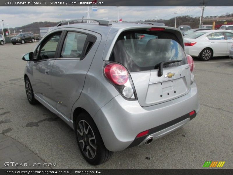 Silver Ice / Light Titanium/Silver 2013 Chevrolet Spark LT