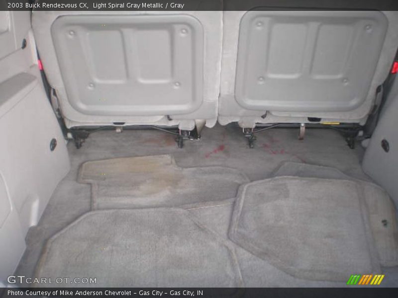 Light Spiral Gray Metallic / Gray 2003 Buick Rendezvous CX