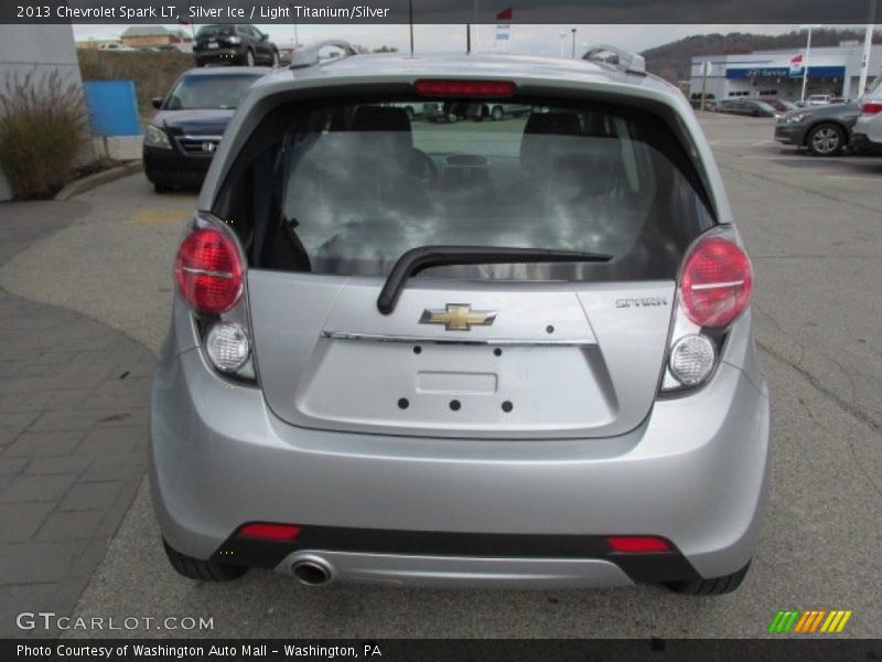 Silver Ice / Light Titanium/Silver 2013 Chevrolet Spark LT