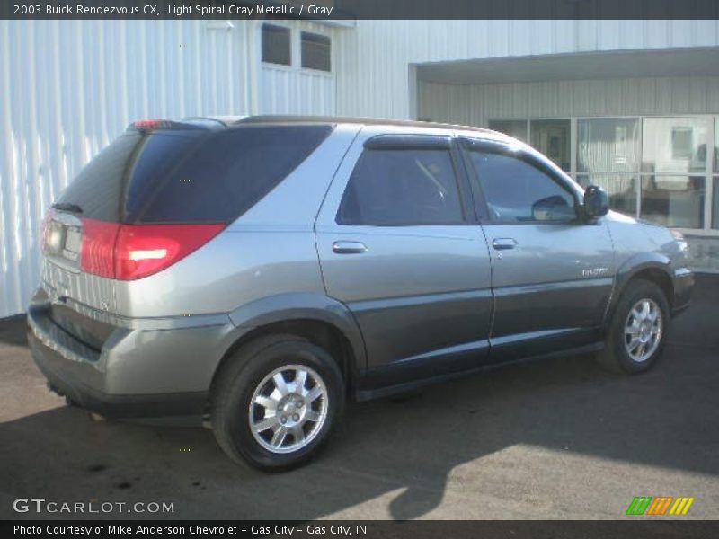 Light Spiral Gray Metallic / Gray 2003 Buick Rendezvous CX