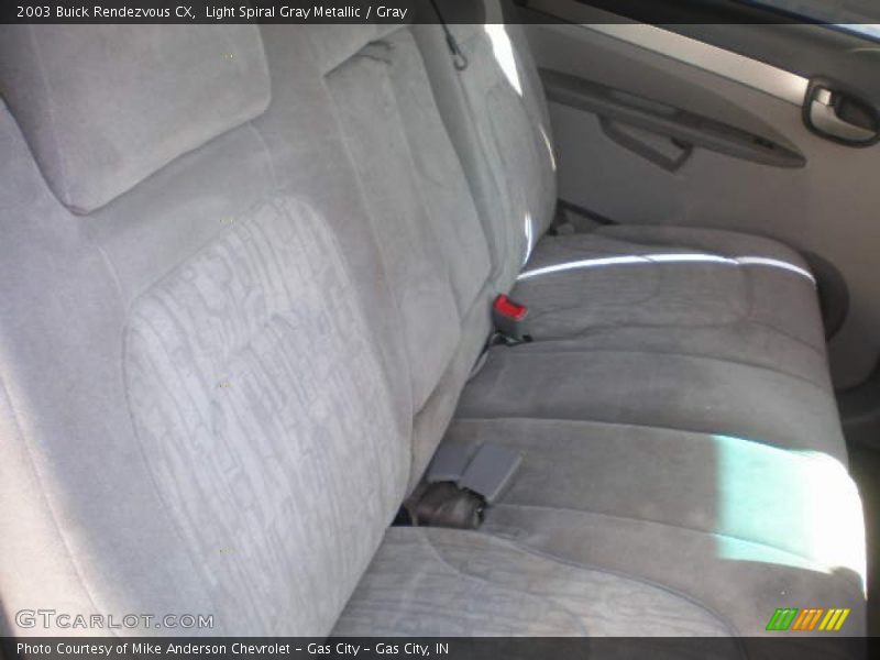 Light Spiral Gray Metallic / Gray 2003 Buick Rendezvous CX