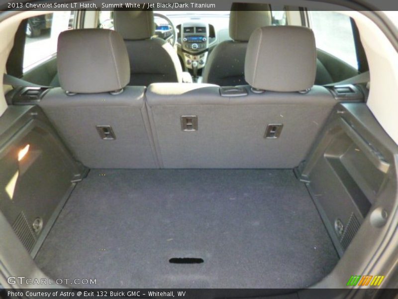 Summit White / Jet Black/Dark Titanium 2013 Chevrolet Sonic LT Hatch