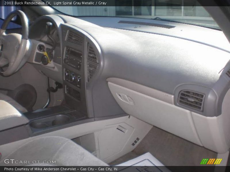 Light Spiral Gray Metallic / Gray 2003 Buick Rendezvous CX