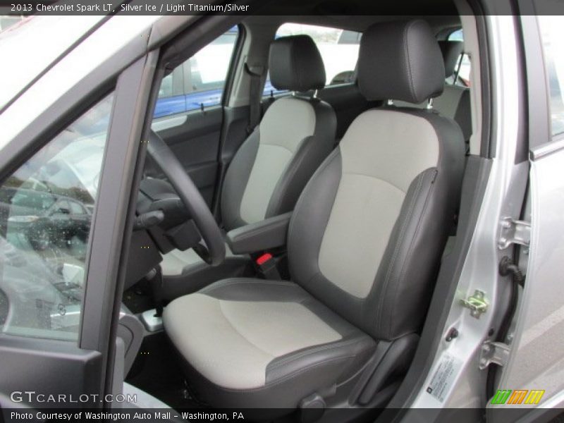 Silver Ice / Light Titanium/Silver 2013 Chevrolet Spark LT