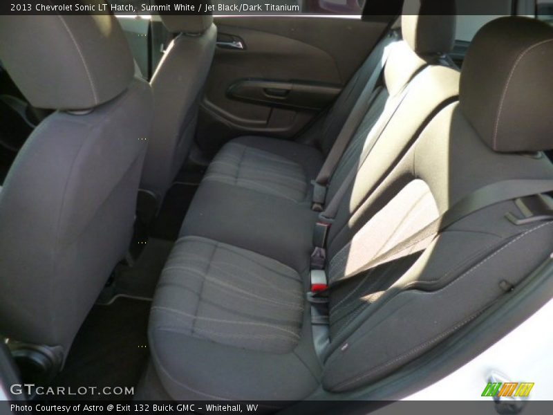 Summit White / Jet Black/Dark Titanium 2013 Chevrolet Sonic LT Hatch