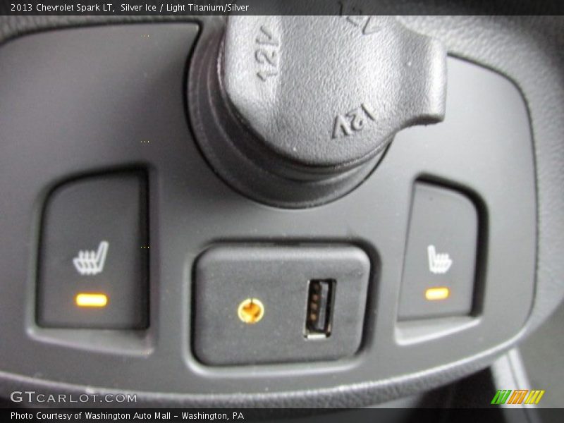 Silver Ice / Light Titanium/Silver 2013 Chevrolet Spark LT