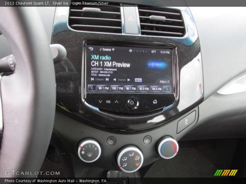 Silver Ice / Light Titanium/Silver 2013 Chevrolet Spark LT