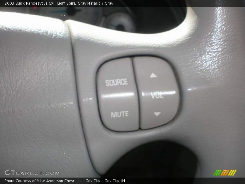 Light Spiral Gray Metallic / Gray 2003 Buick Rendezvous CX