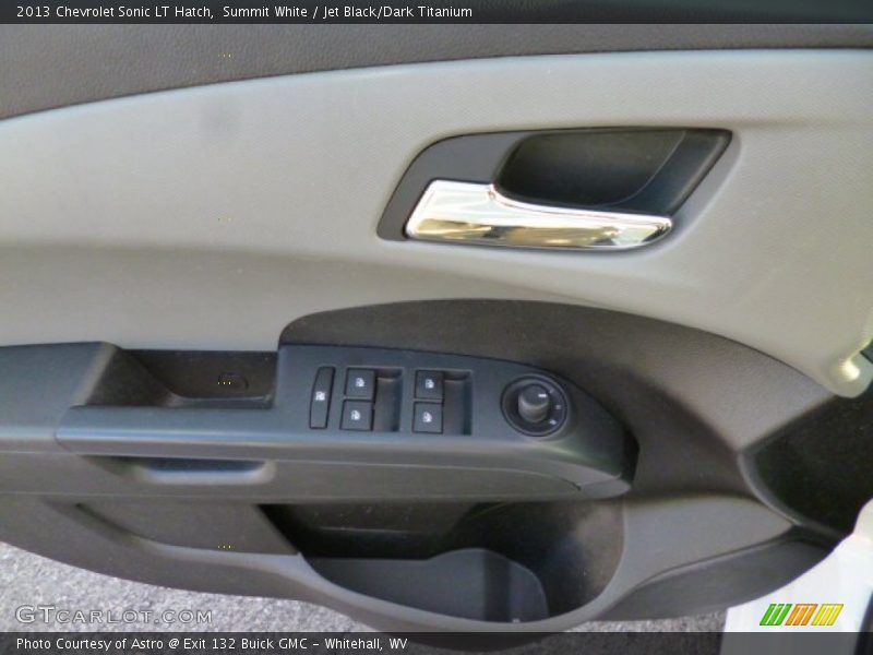 Summit White / Jet Black/Dark Titanium 2013 Chevrolet Sonic LT Hatch