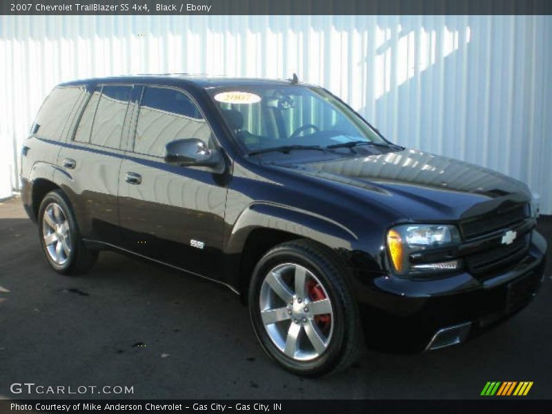 Black / Ebony 2007 Chevrolet TrailBlazer SS 4x4