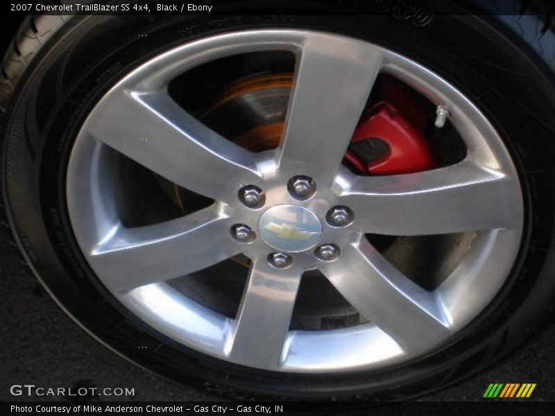 Black / Ebony 2007 Chevrolet TrailBlazer SS 4x4