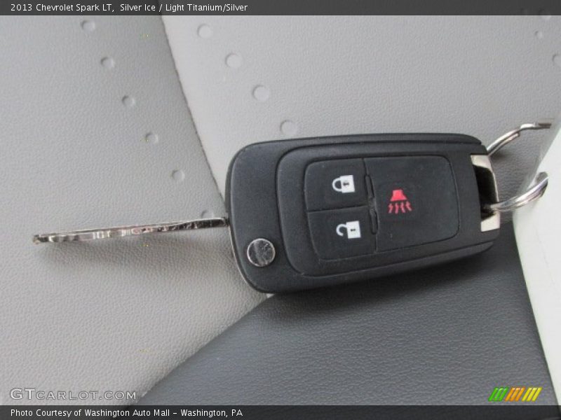 Silver Ice / Light Titanium/Silver 2013 Chevrolet Spark LT