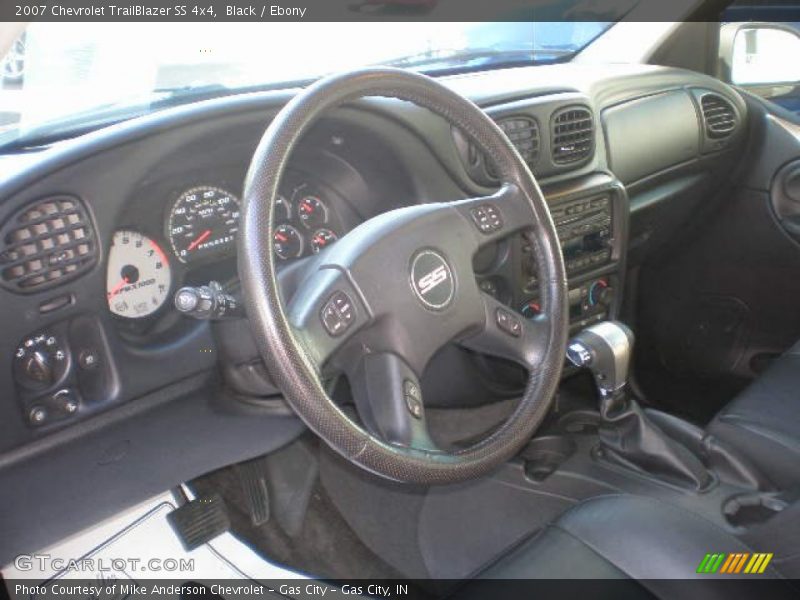 Black / Ebony 2007 Chevrolet TrailBlazer SS 4x4