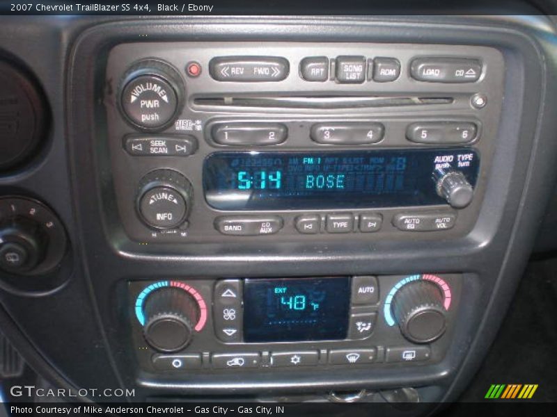 Black / Ebony 2007 Chevrolet TrailBlazer SS 4x4