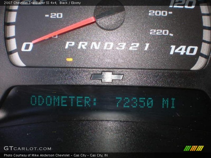 Black / Ebony 2007 Chevrolet TrailBlazer SS 4x4