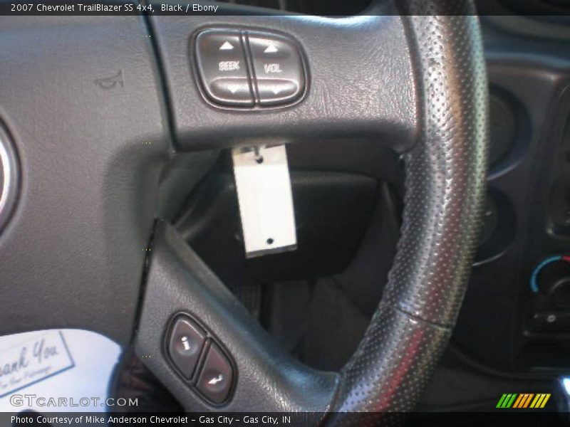 Black / Ebony 2007 Chevrolet TrailBlazer SS 4x4
