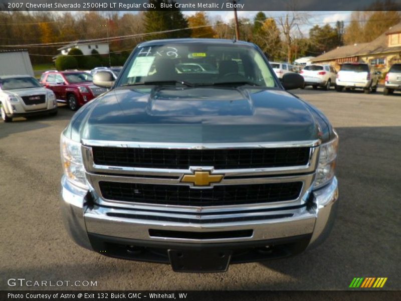 Blue Granite Metallic / Ebony 2007 Chevrolet Silverado 2500HD LT Regular Cab