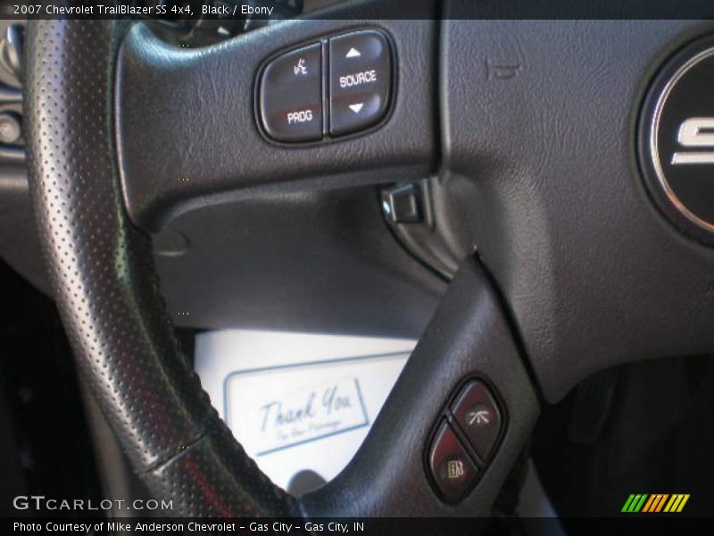 Black / Ebony 2007 Chevrolet TrailBlazer SS 4x4